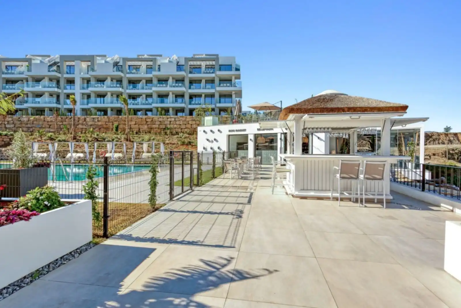Terraza de Apartamento en venta en Mijas con Aire acondicionado, Terraza y Trastero