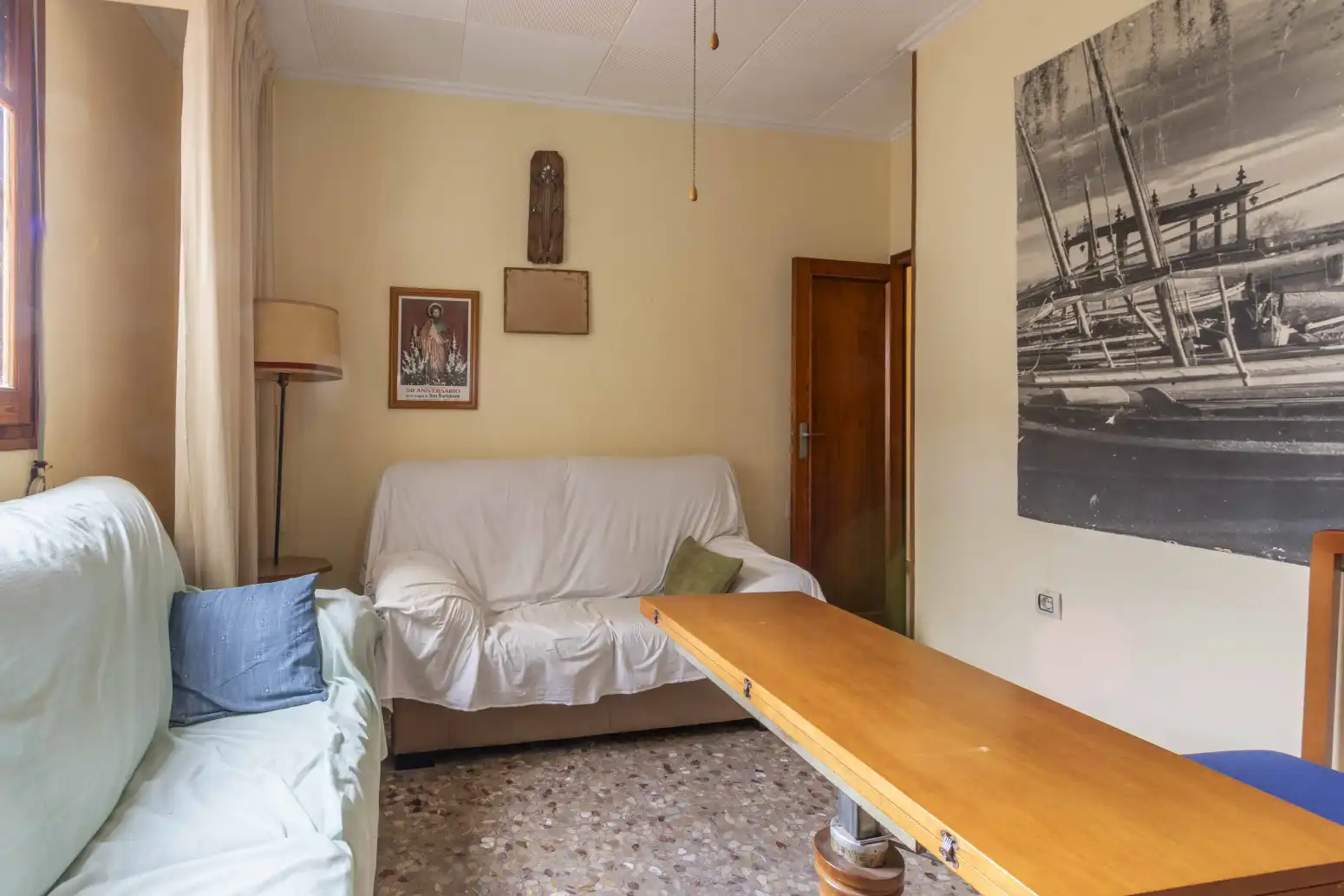 Sala de estar de Piso en venta en Alfara del Patriarca con Terraza y Balcón