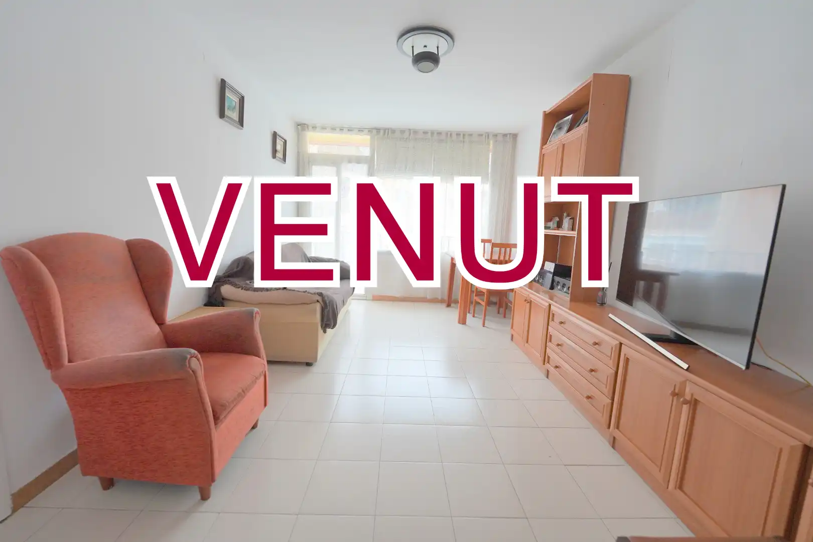 Wohnzimmer von Wohnung zum Verkauf in Barcelona mit Balkon
