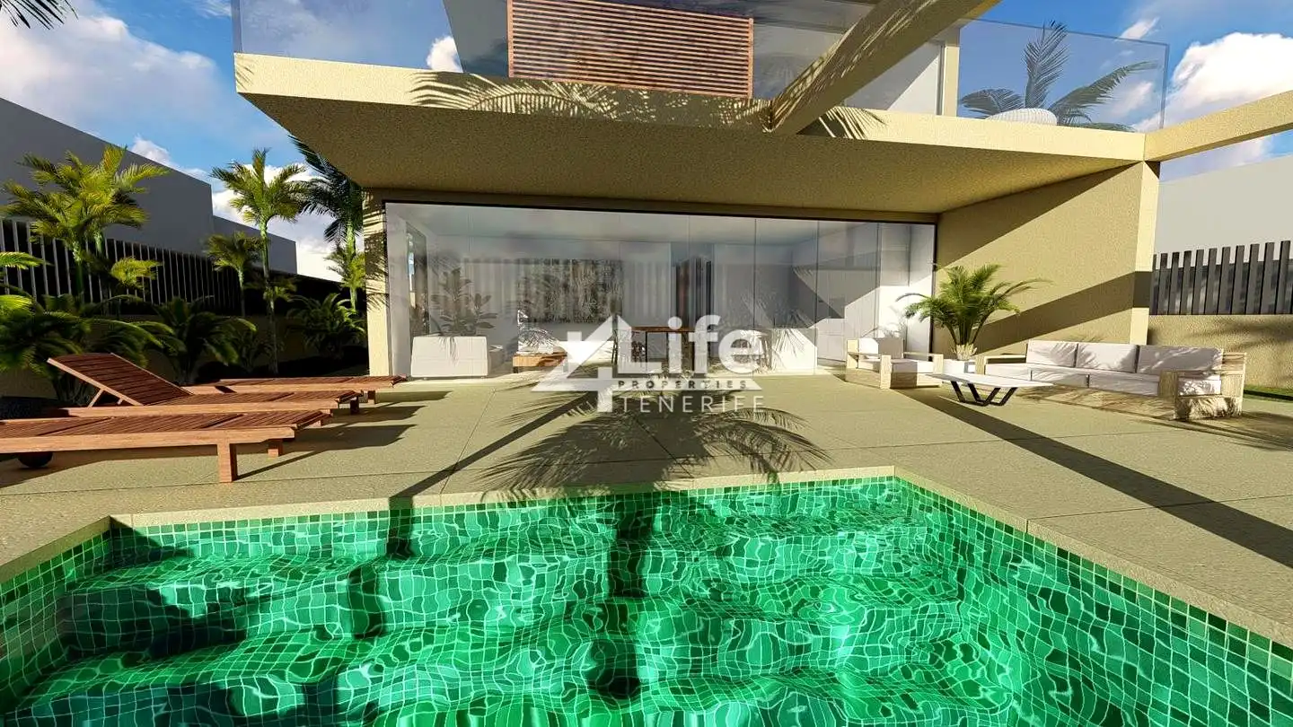 Jardín de Casa o chalet en venta en Arona con Jardín privado, Terraza y Piscina