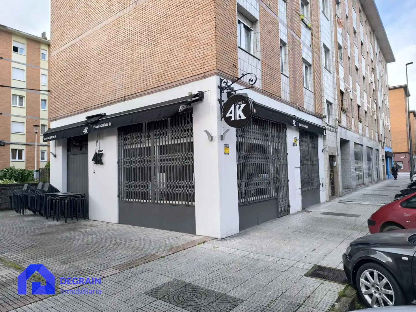 Vista exterior de Local de alquiler en Gijón 