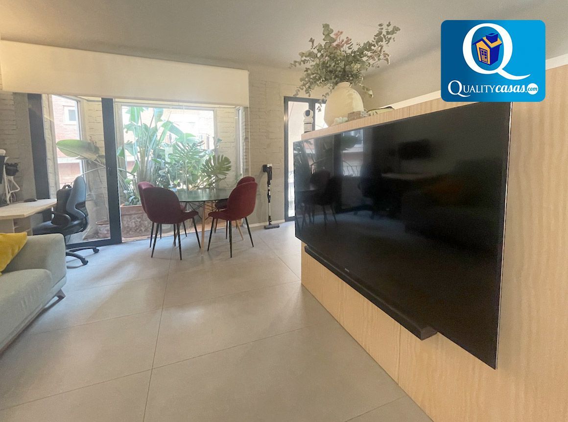 Jardí de Apartament en venda en Elche / Elx amb Aire condicionat, Terrassa i Balcó