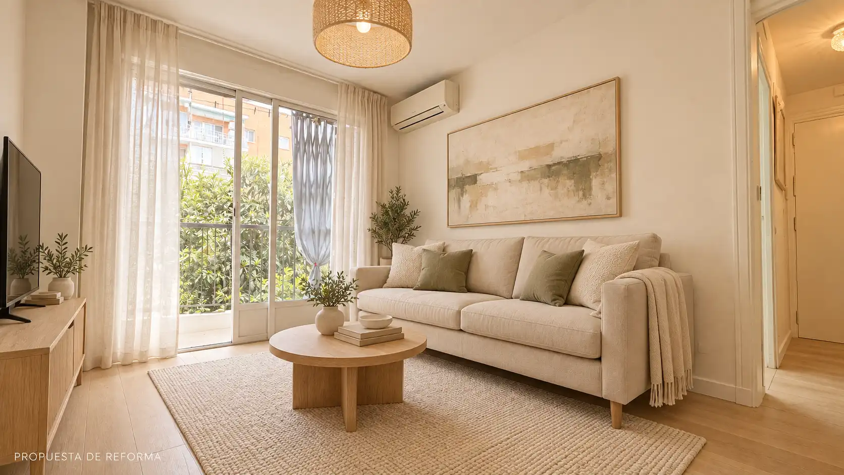 Sala de estar de Piso en venta en Carabanchel