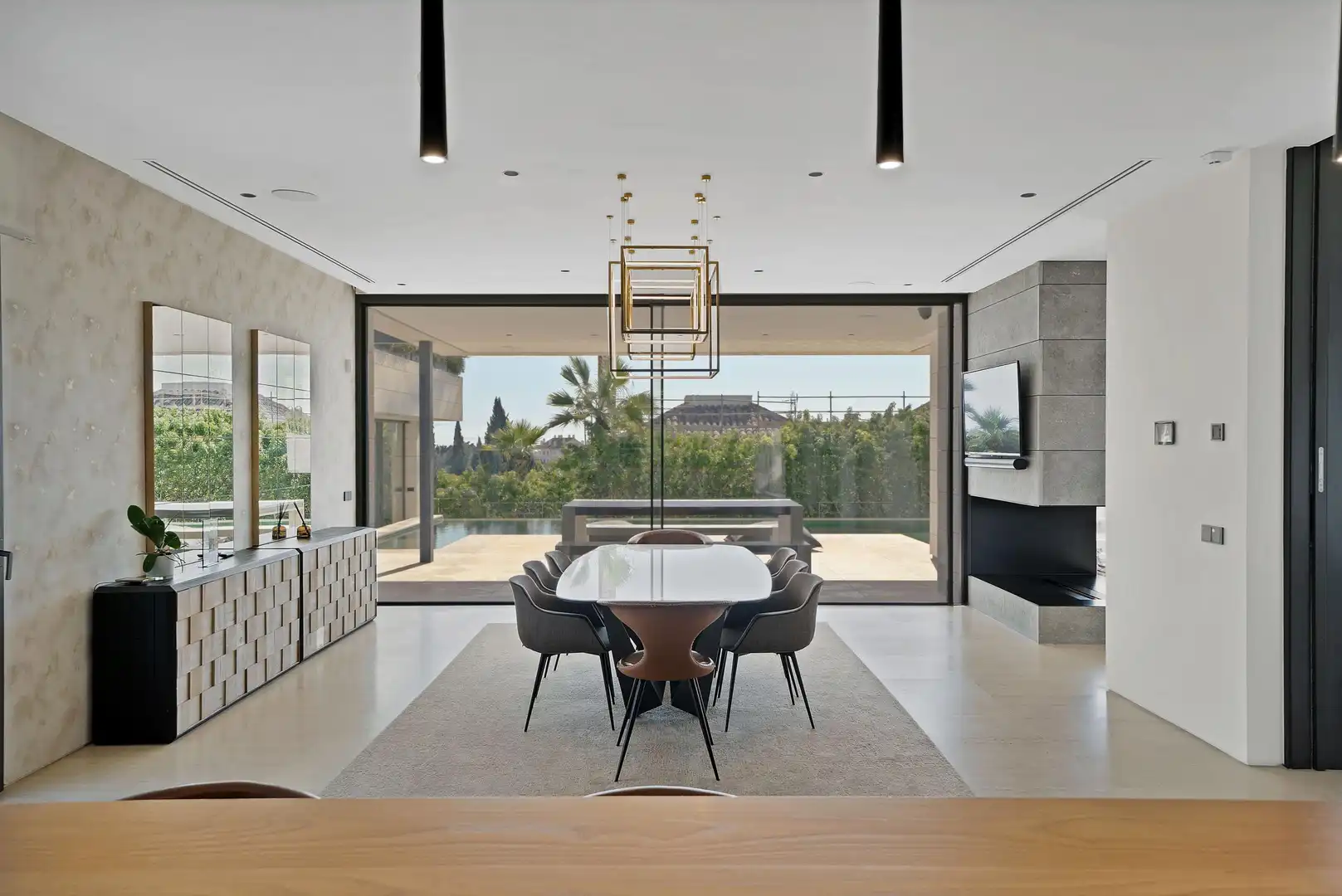 Comedor de Casa o chalet en venta en Marbella con Calefacción, Jardín privado y Terraza