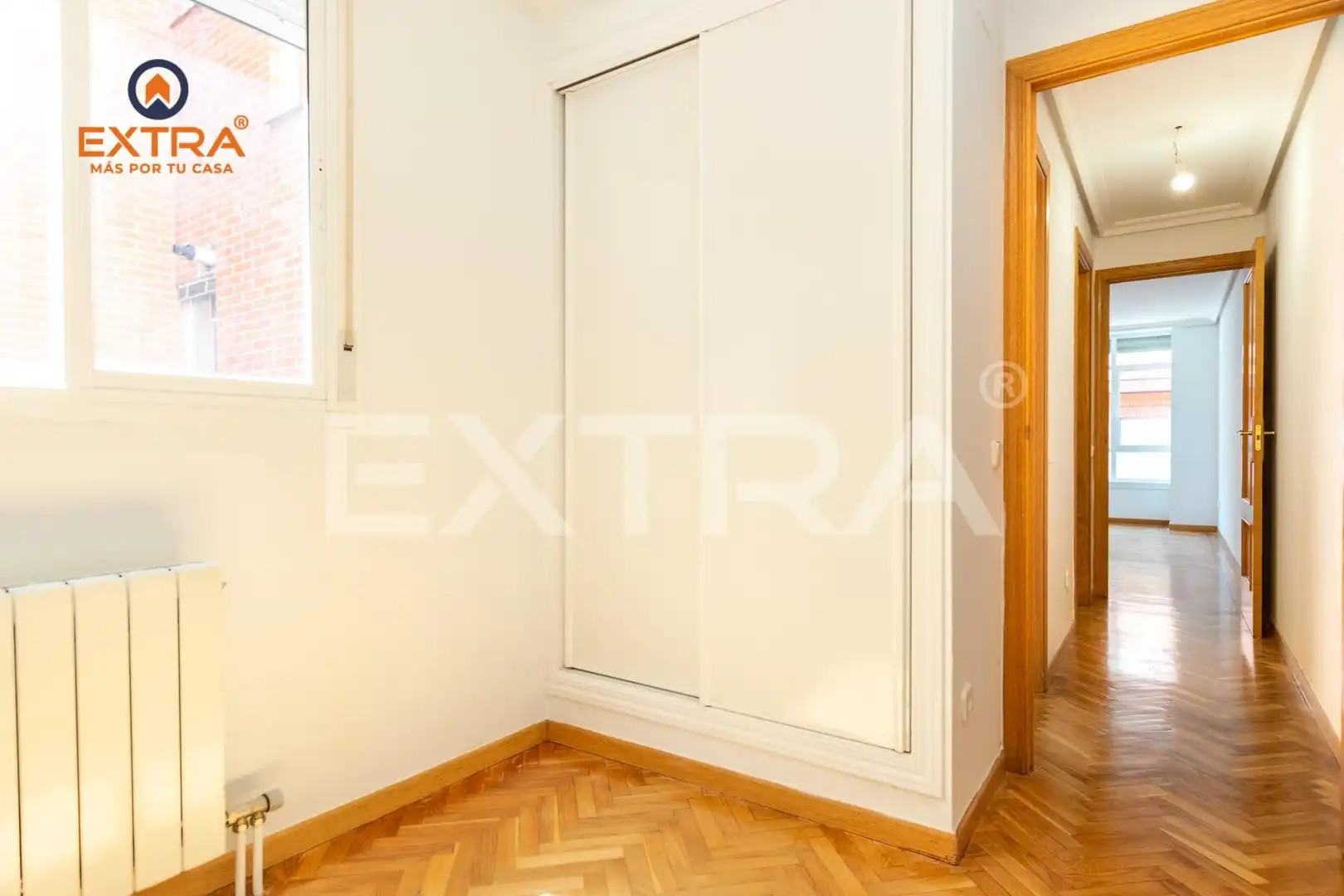Bedroom of Flat for rent in Madrid  with Heating