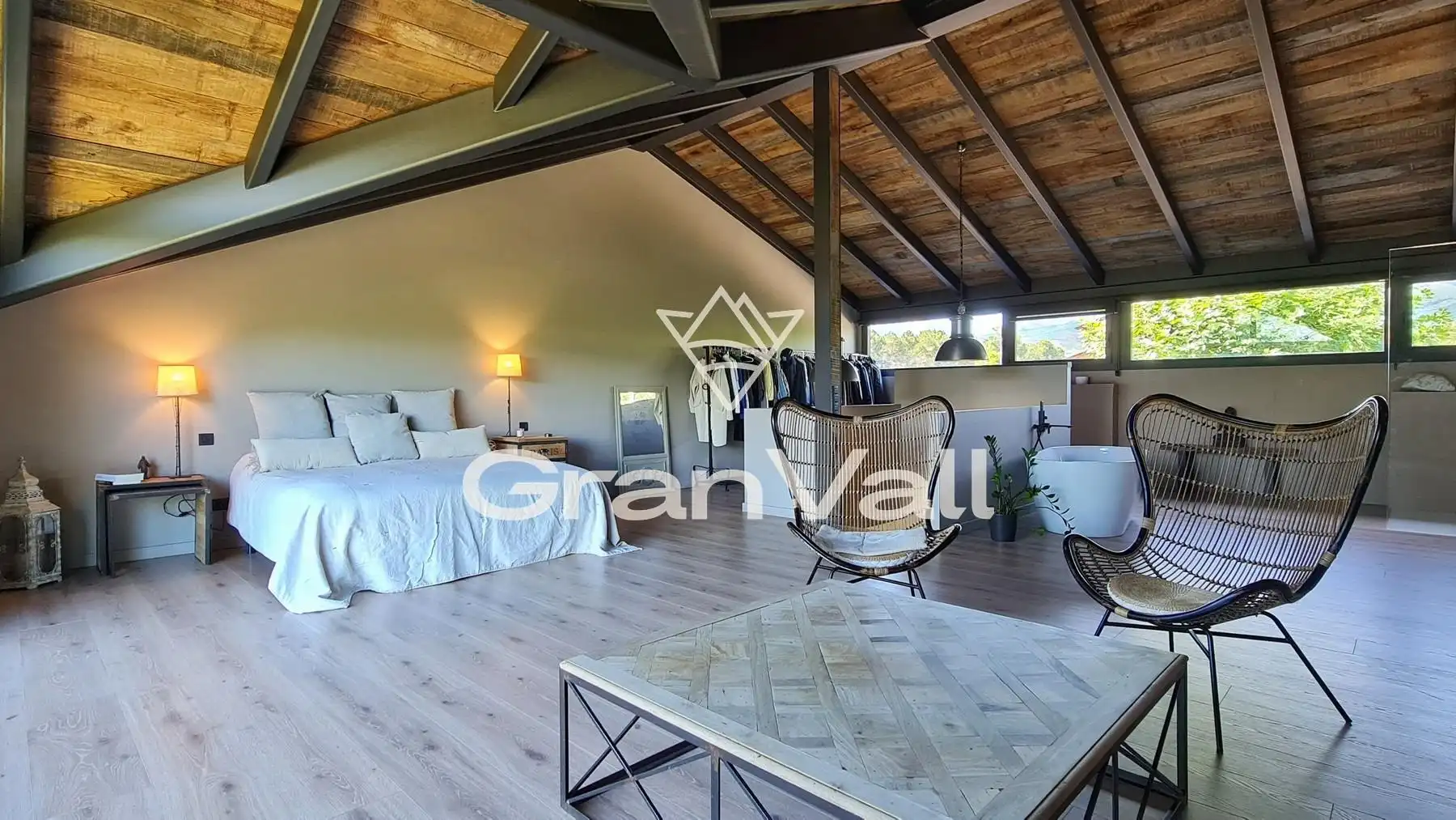 Wohnzimmer von Haus oder Chalet zum Verkauf in Puigcerdà mit Heizung, Privatgarten und Terrasse