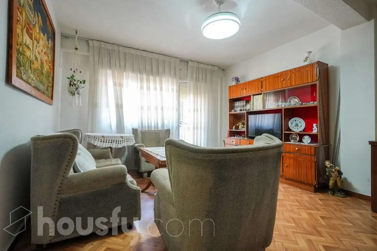 Sala de estar de Piso en venta en Leganés con Calefacción y Terraza