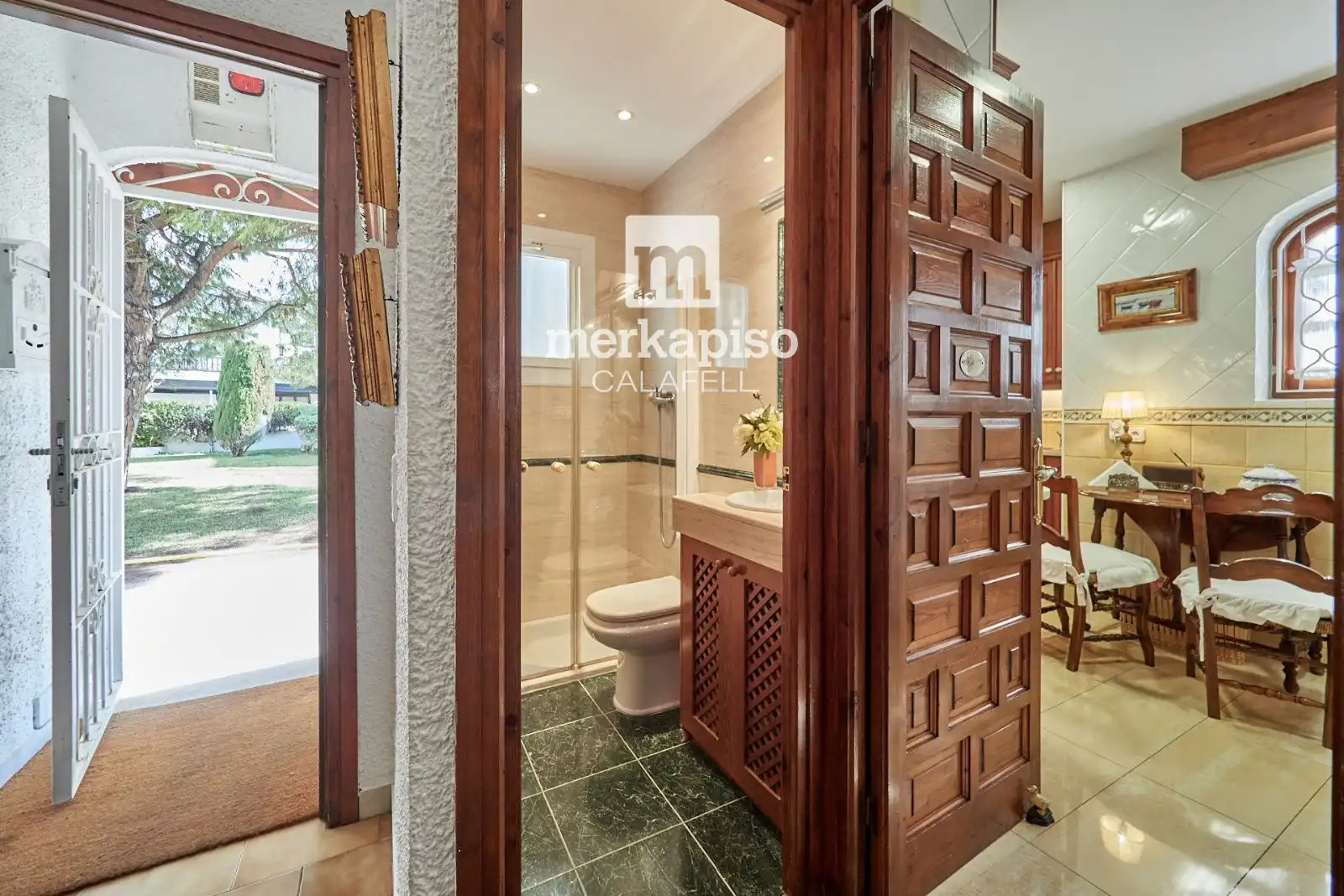 Bathroom of Detached homes for sale in Calafell  with Air Conditioner, Heating and Terrace