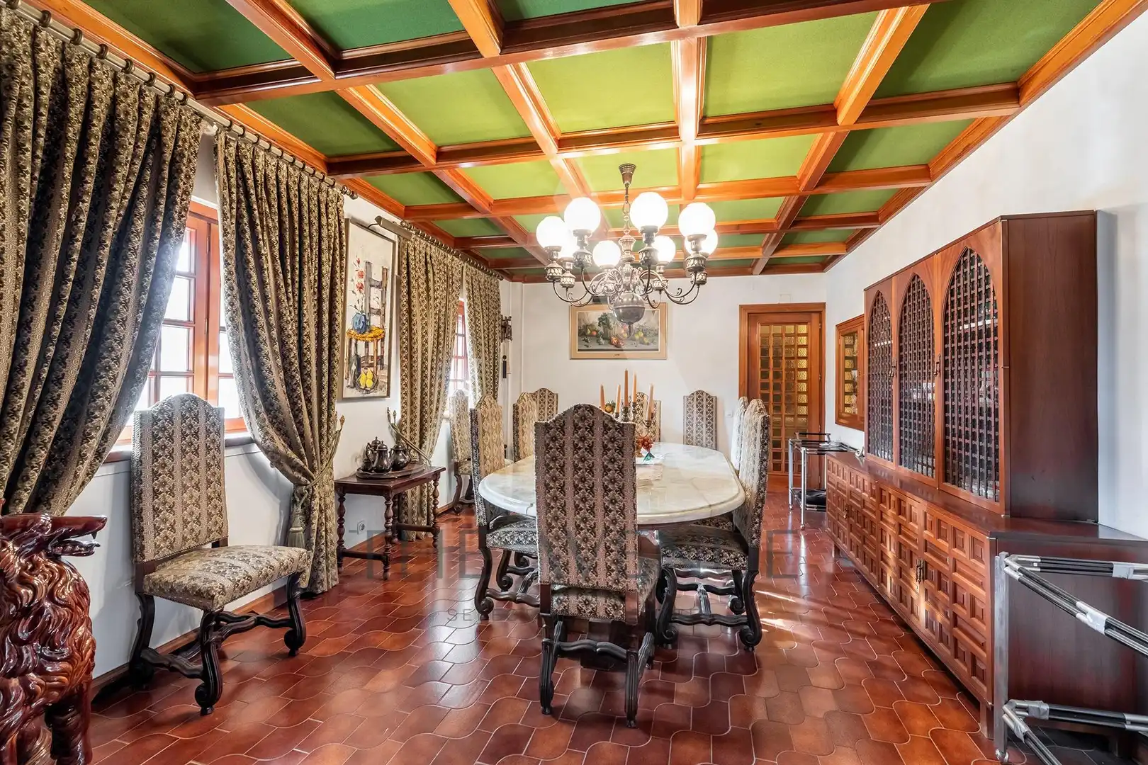 Comedor de Casa o chalet en venta en Boadilla del Monte con Calefacción, Jardín privado y Terraza