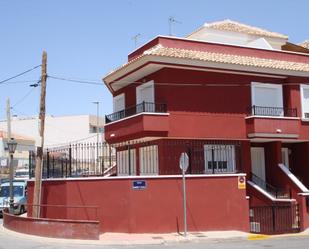 Exterior view of Single-family semi-detached for sale in San Miguel de Salinas  with Air Conditioner, Heating and Terrace