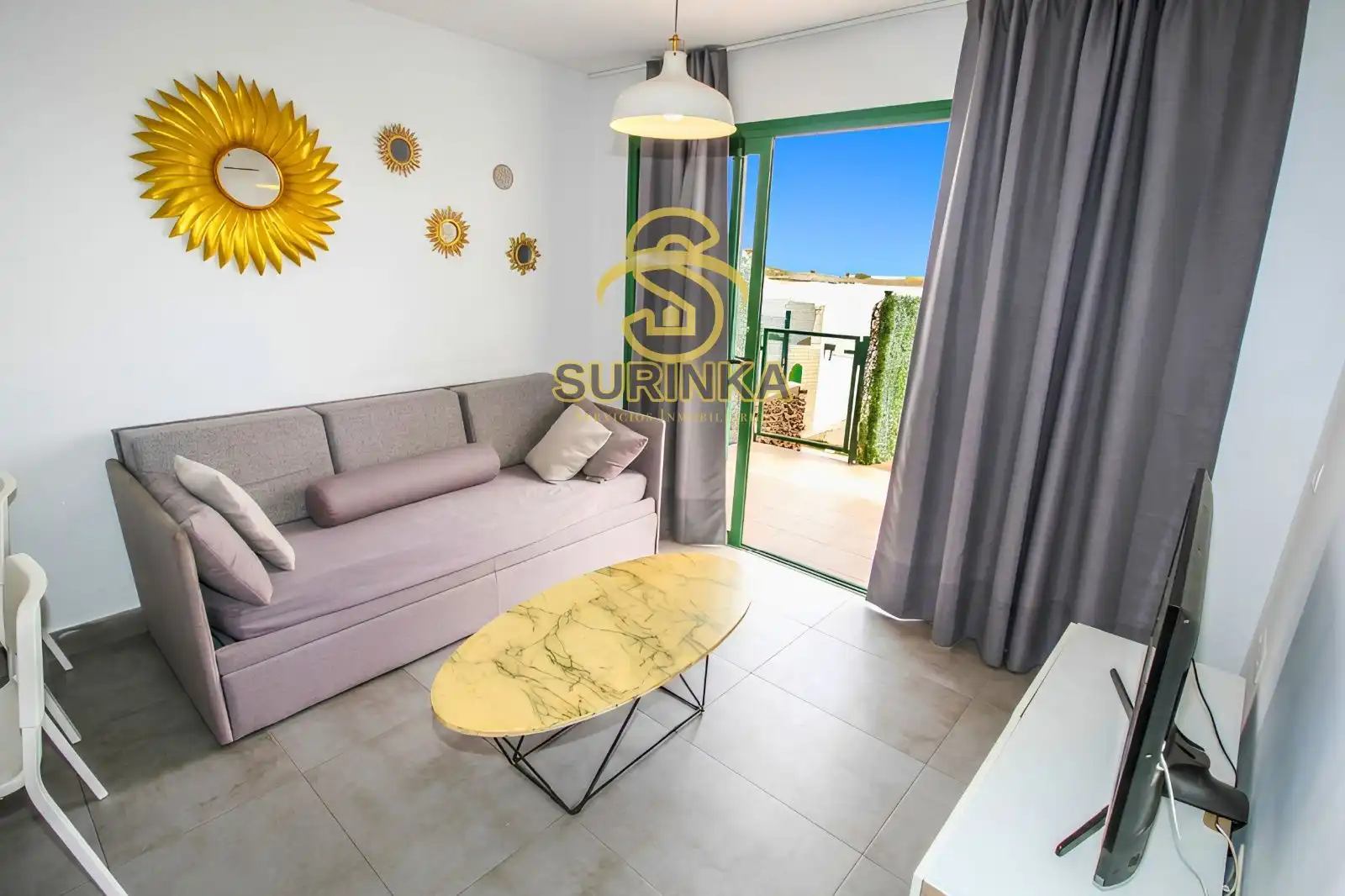 Terraza de Apartamento en venta en San Bartolomé de Tirajana con Aire acondicionado, Terraza y Piscina