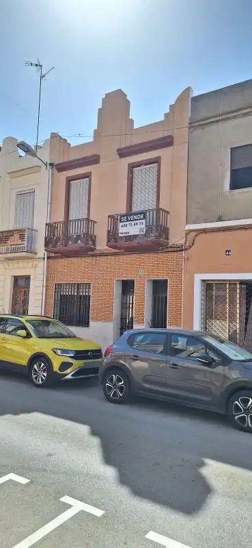 Vista exterior de Casa adosada en venta en Cullera con Calefacción, Terraza y Trastero