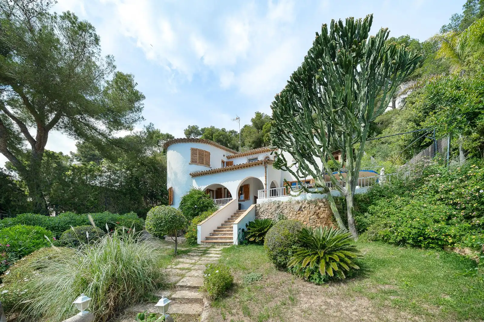 Jardín de Casa o chalet en venta en Calvià con Aire acondicionado, Calefacción y Jardín privado
