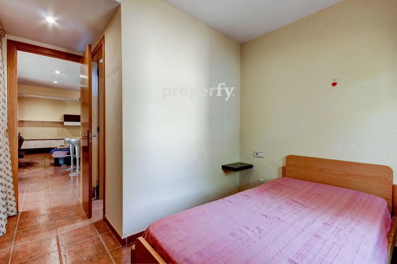 Bedroom of Houses for sale in Caldes de Malavella  with Heating, Private garden and Parquet flooring