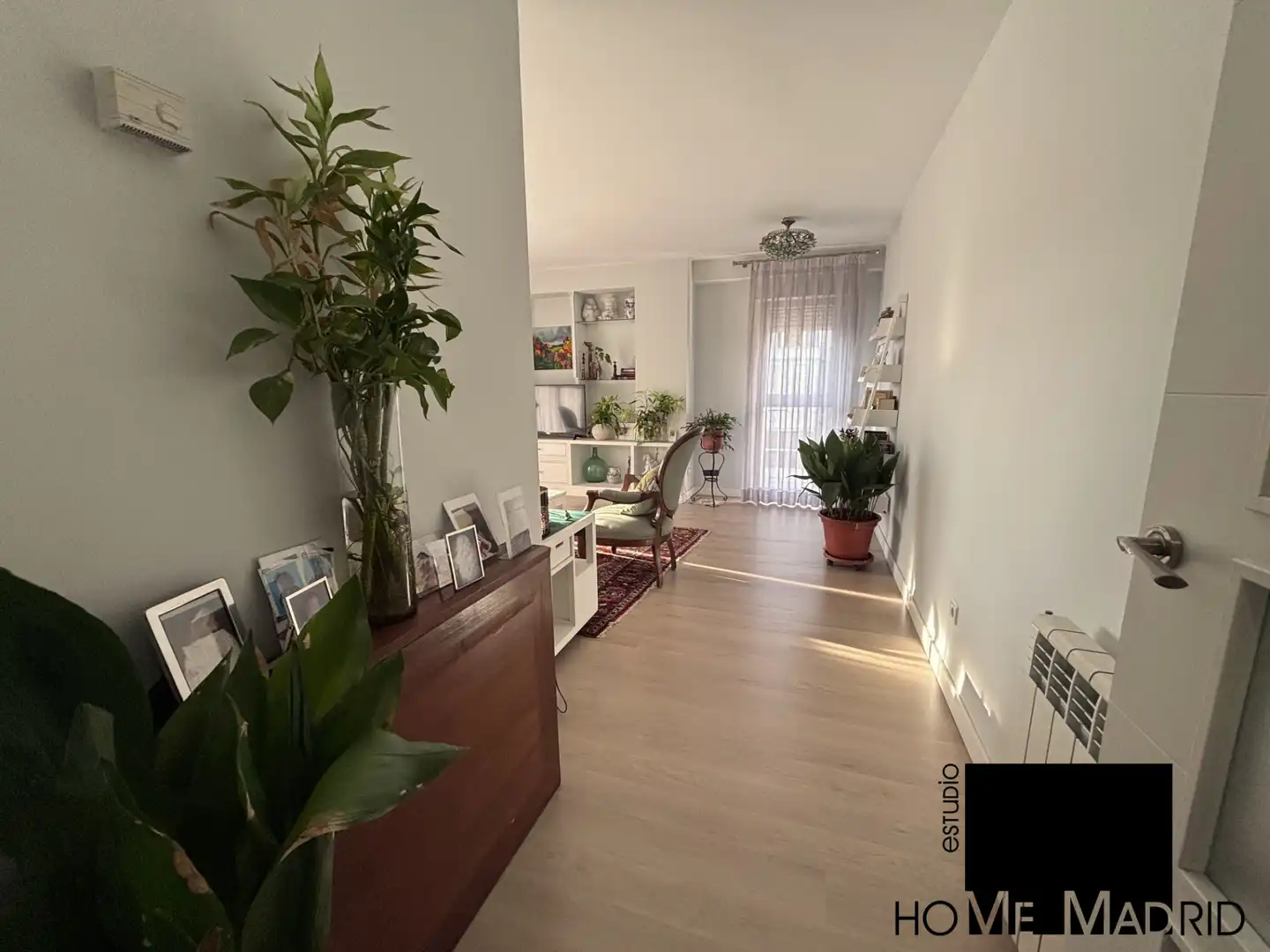 Sala de estar de Piso en venta en Madrid con Aire acondicionado, Calefacción y Parquet