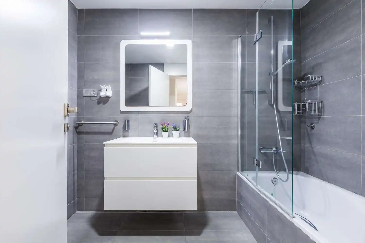 Baño de Apartamento de alquiler en Vélez-Málaga con Terraza
