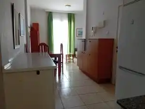 Cocina de Piso de alquiler en Las Palmas de Gran Canaria con Amueblado y Lavadora
