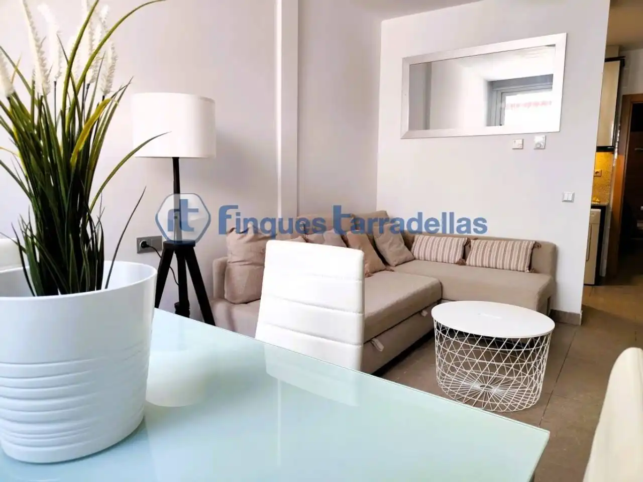 Wohnzimmer von Wohnung zum Verkauf in Blanes mit Heizung, Terrasse und Abstellraum