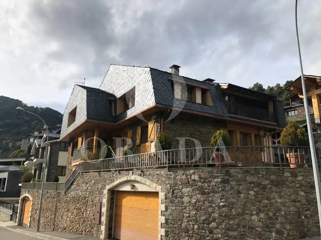 Vista exterior de Piso en venta en La Massana con Calefacción, Jardín privado y Terraza