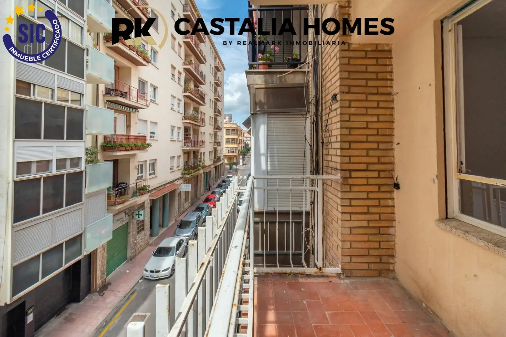 Vista exterior de Piso en venta en Castellón de la Plana / Castelló de la Plana con Trastero y Balcón