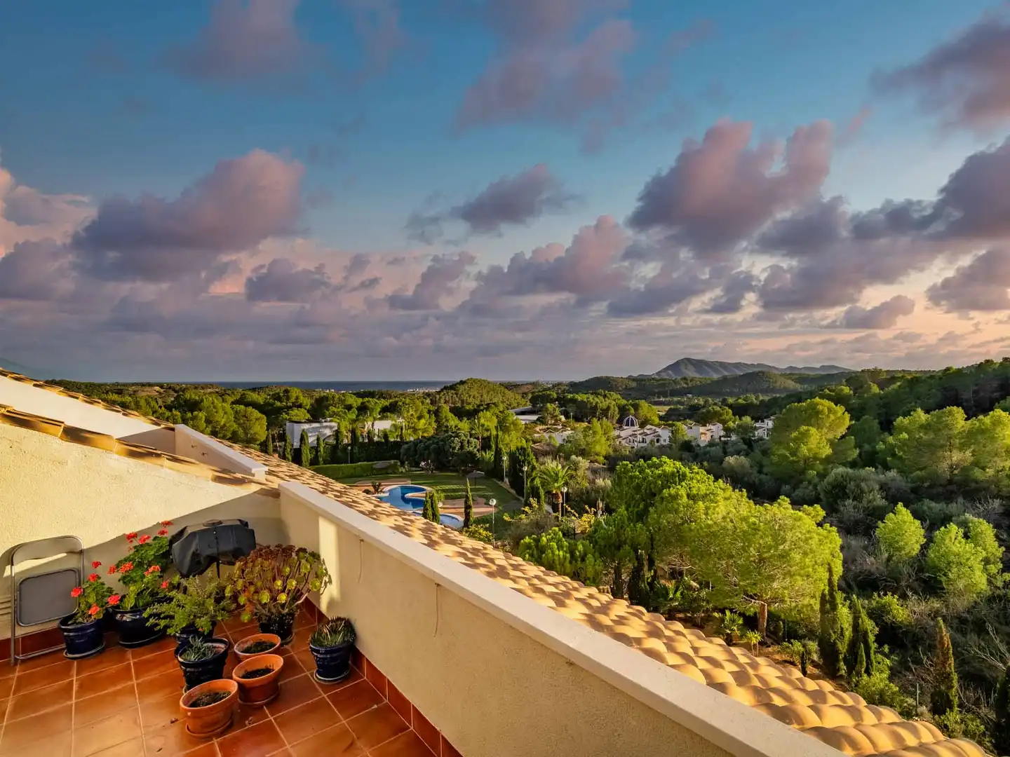Exterior view of Flat for sale in Altea  with Swimming Pool