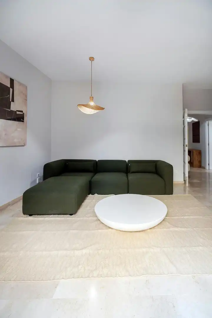 Sala d'estar de Pis de lloguer en Valencia amb Calefacció, Moblat i Rentadora