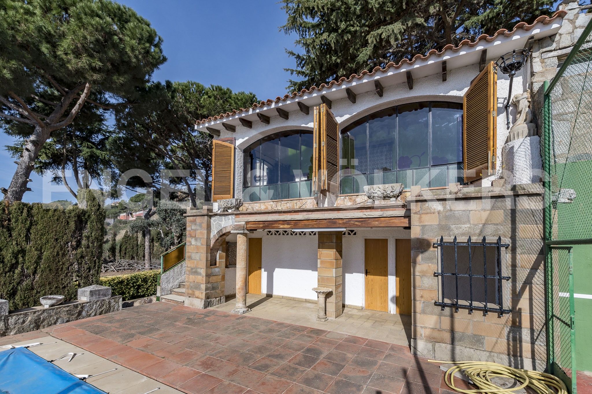 Vista exterior de Casa o chalet en venta en Mataró con Calefacción, Jardín privado y Terraza