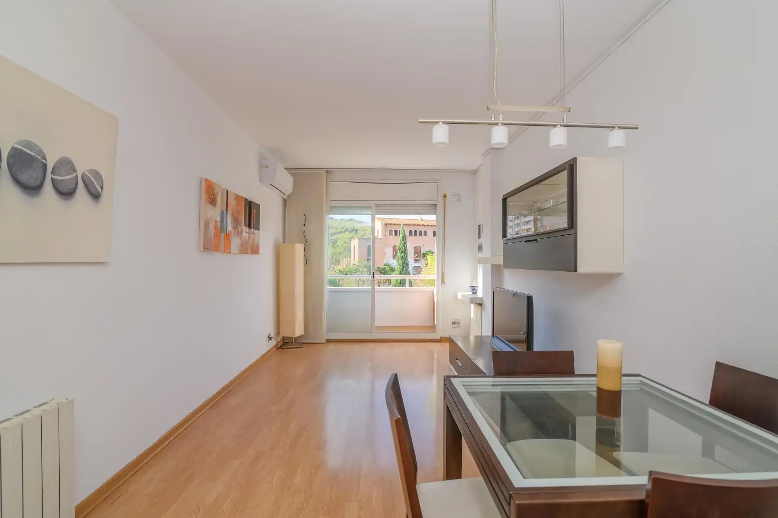 Sala de estar de Piso en venta en Viladecans con Aire acondicionado, Calefacción y Parquet