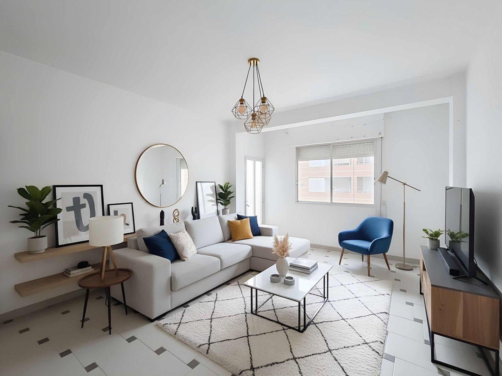 Wohnzimmer von Wohnung zum verkauf in Aielo de Malferit mit Balkon