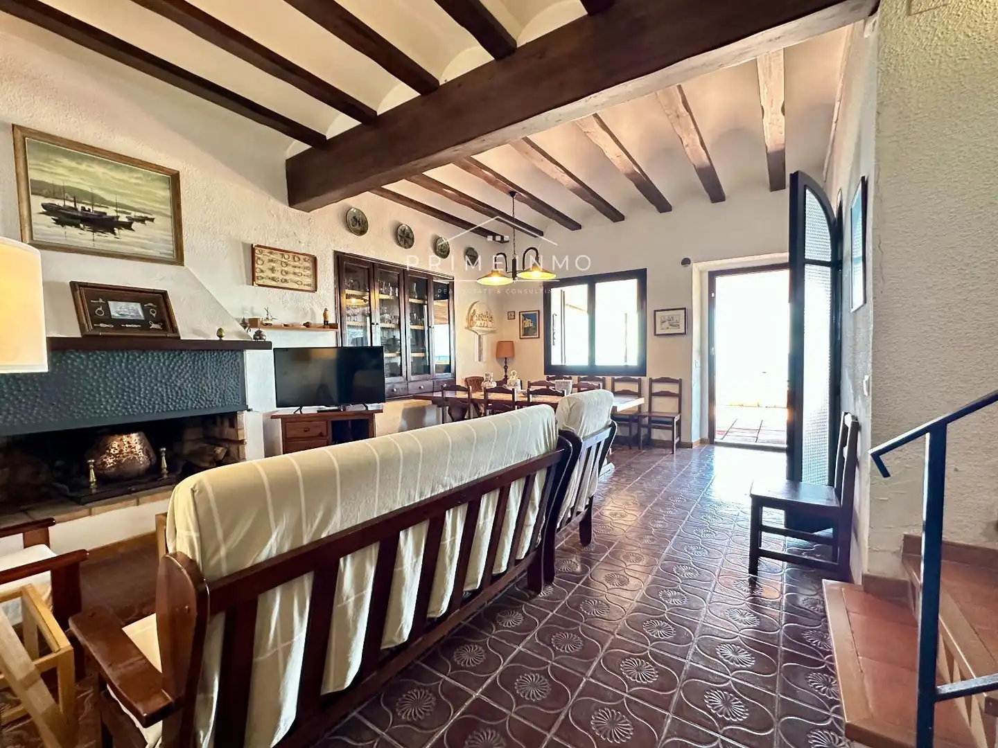 Comedor de Casa o chalet en venta en Vandellòs i l'Hospitalet de l'Infant con Terraza, Amueblado y Alarma
