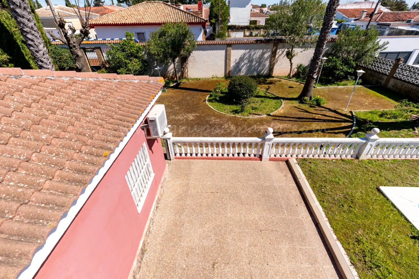 Vista exterior de Casa o chalet en venta en Villanueva del Ariscal con Aire acondicionado, Calefacción y Jardín privado