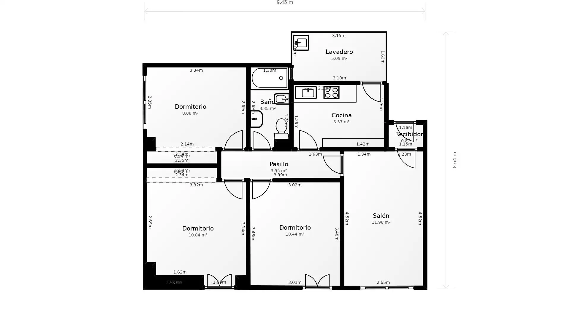 Apartament en venda en Alicante / Alacant