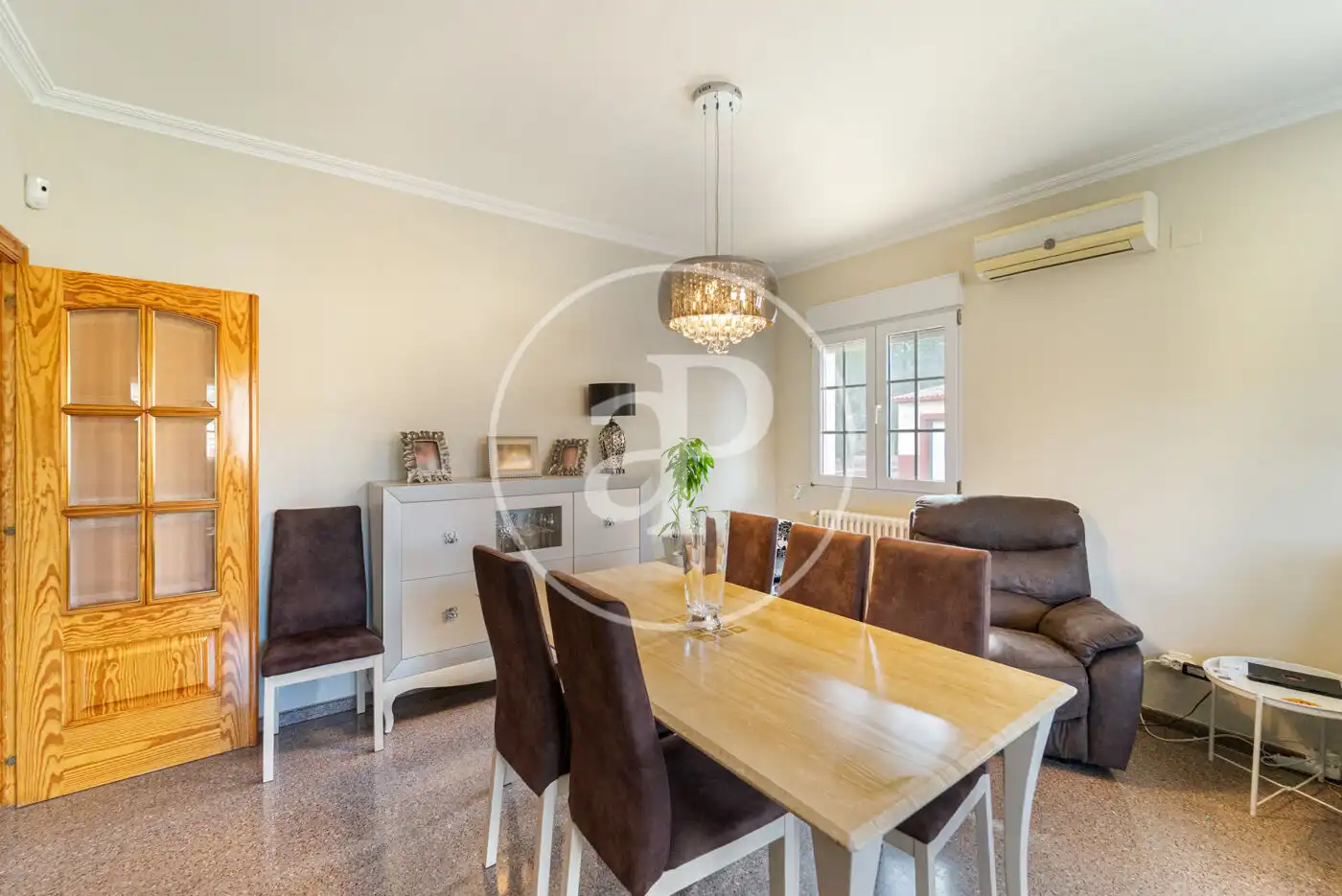 Dining room of Houses for sale in Alcoy / Alcoi  with Air Conditioner, Heating and Private garden