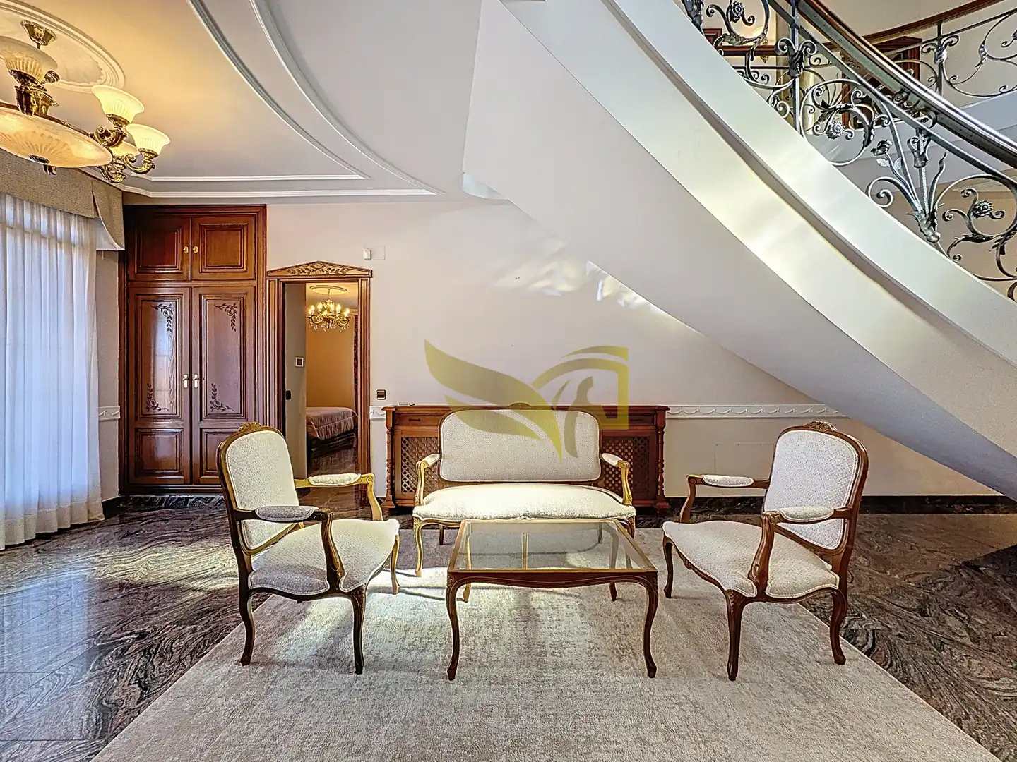 Sala de estar de Casa o chalet en venta en Aranjuez con Aire acondicionado, Calefacción y Jardín privado