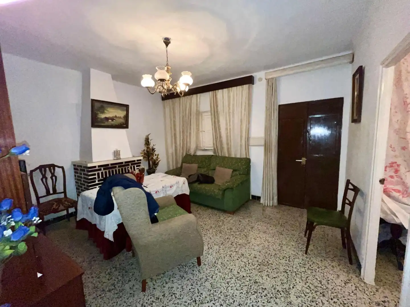 Sala d'estar de Casa adosada en venda en Alhaurín El Grande amb Jardí privat, Terrassa i Piscina