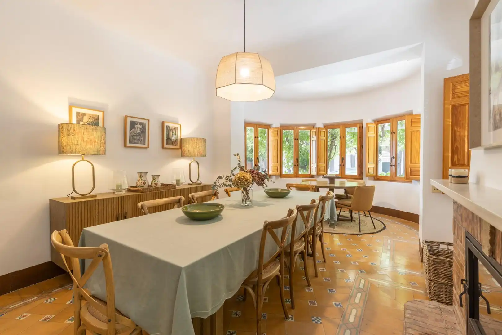 Comedor de Casa o chalet en venta en Las Gabias con Aire acondicionado, Calefacción y Jardín privado