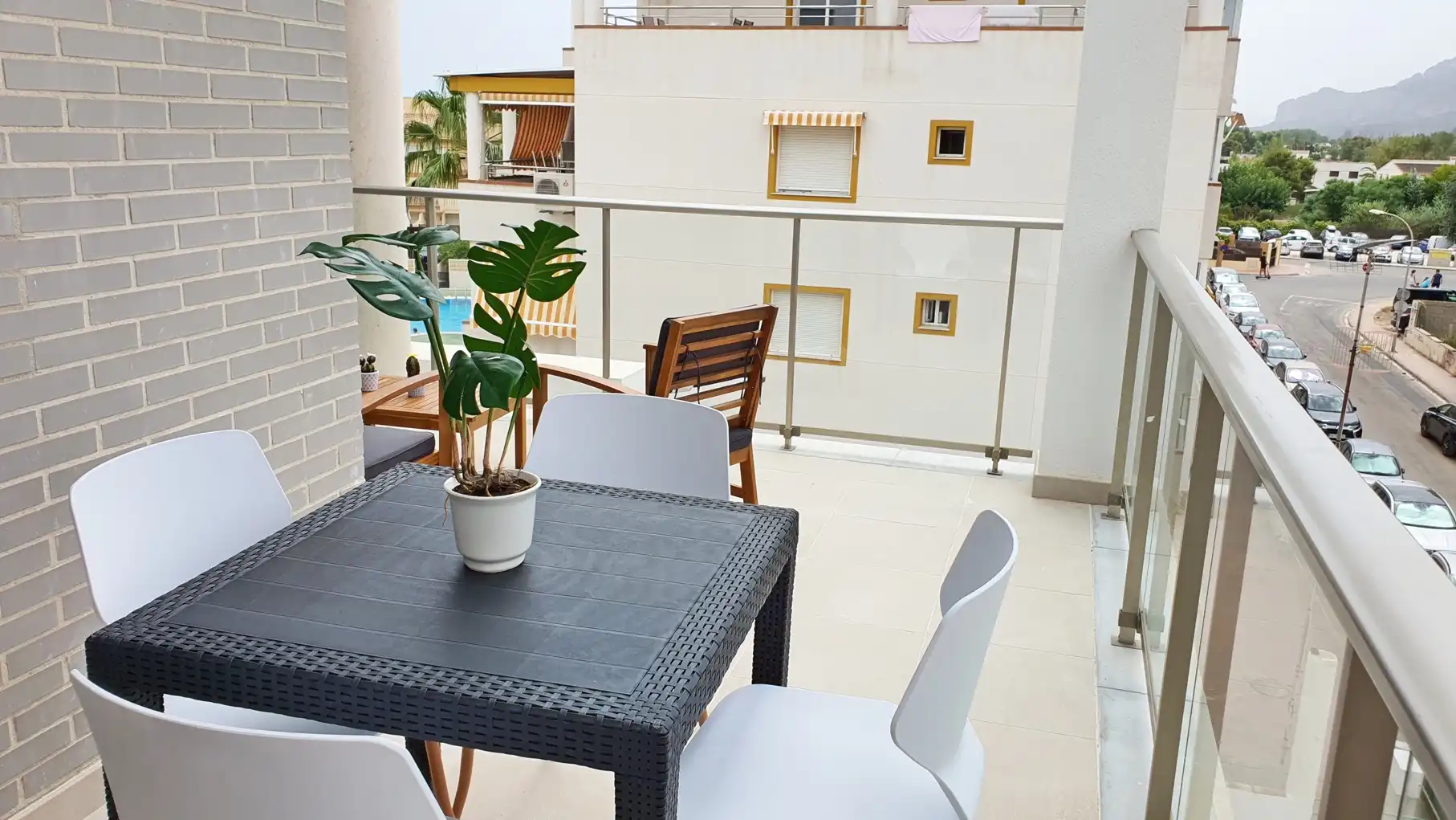 Terraza de Apartamento de alquiler en Oliva con Aire acondicionado, Calefacción y Terraza
