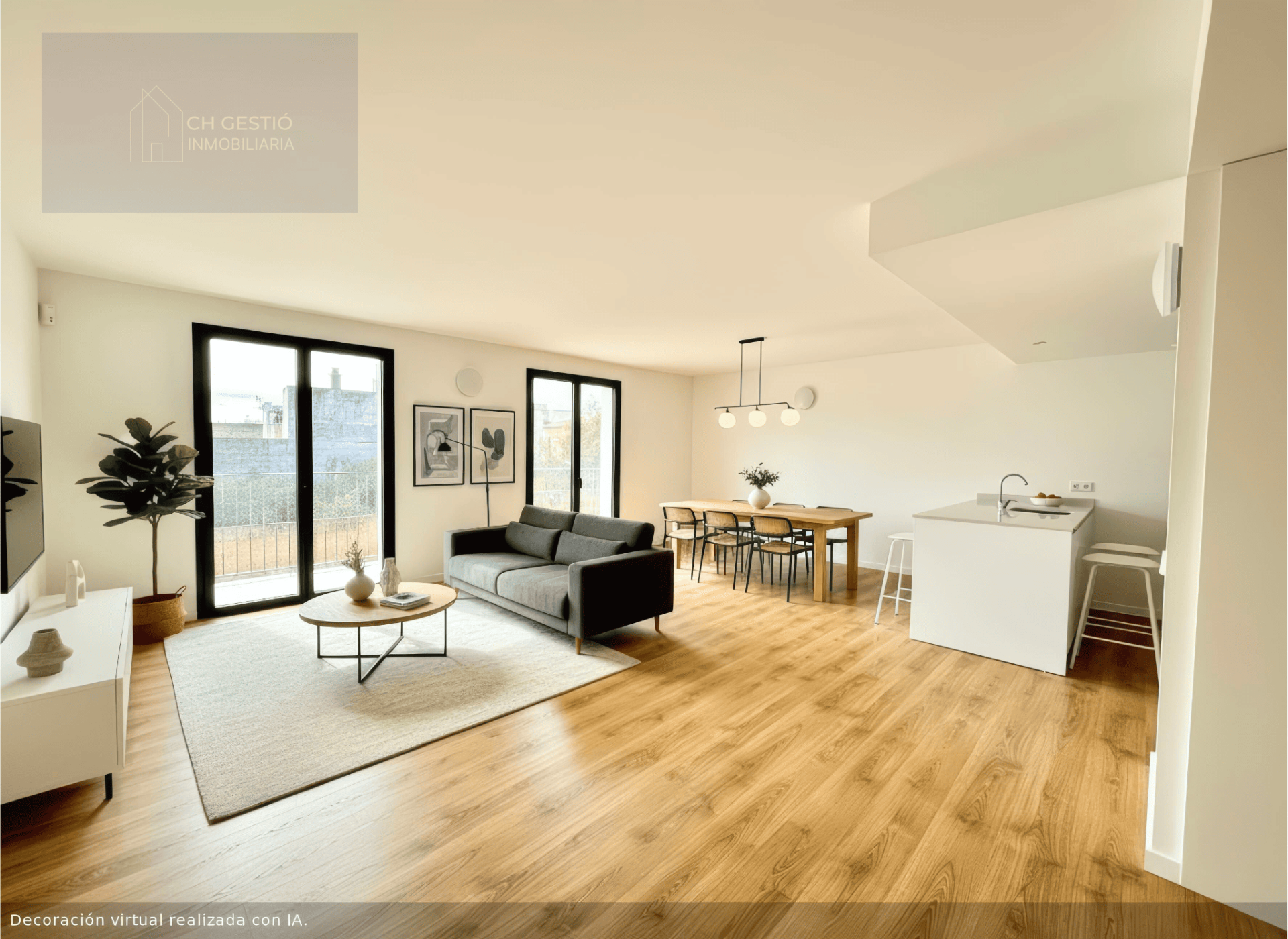 Living room of Flat for sale in Campos  with Air Conditioner, Heating and Terrace