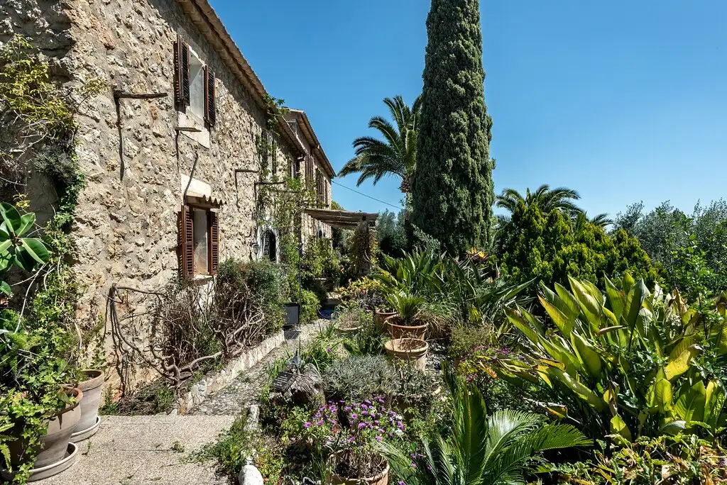 Exterior view of Country homes for sale in Mancor de la Vall  with Private garden, Terrace and Swimming Pool