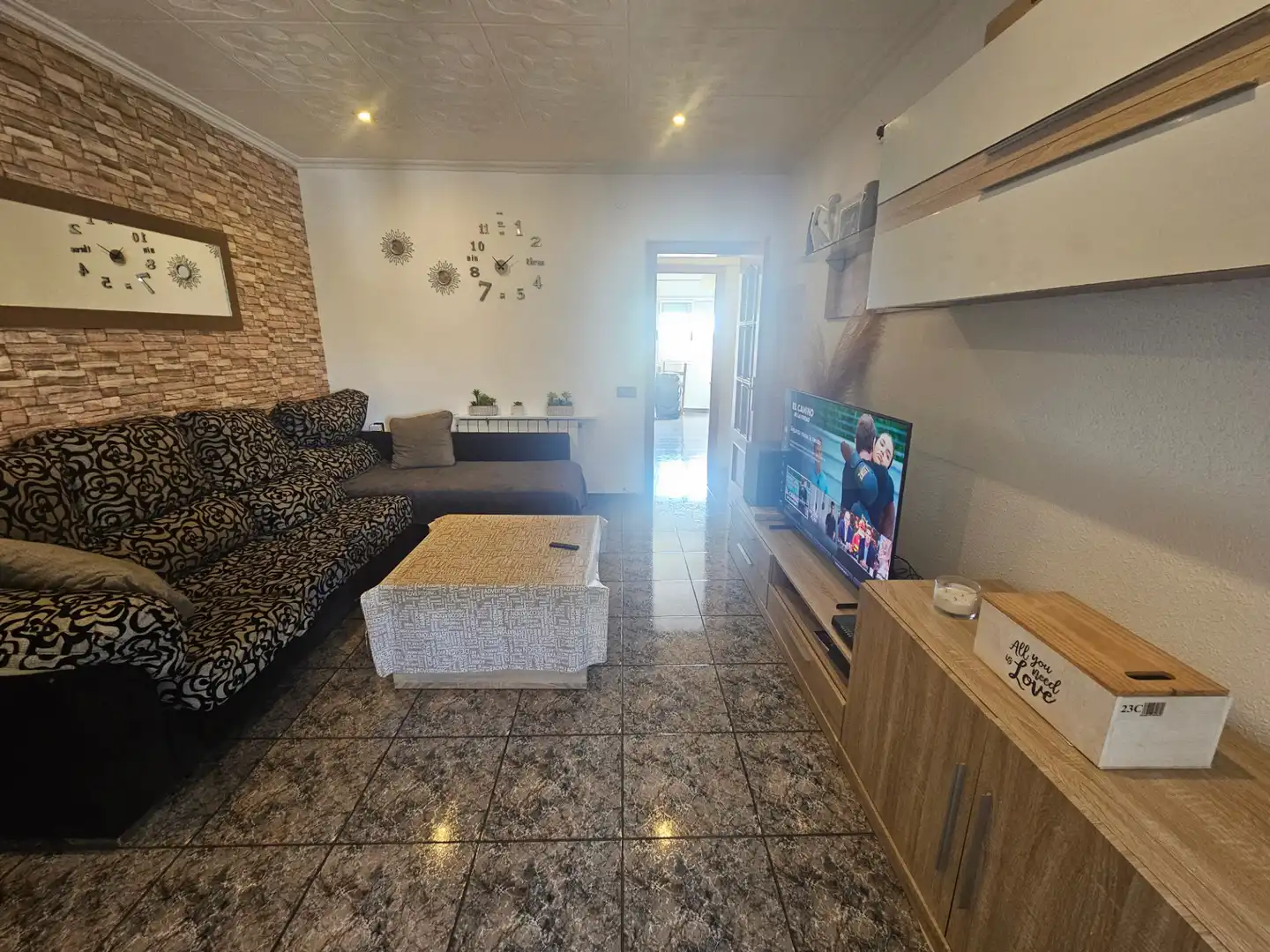 Living room of Flat for sale in Sabadell  with Heating and Oven