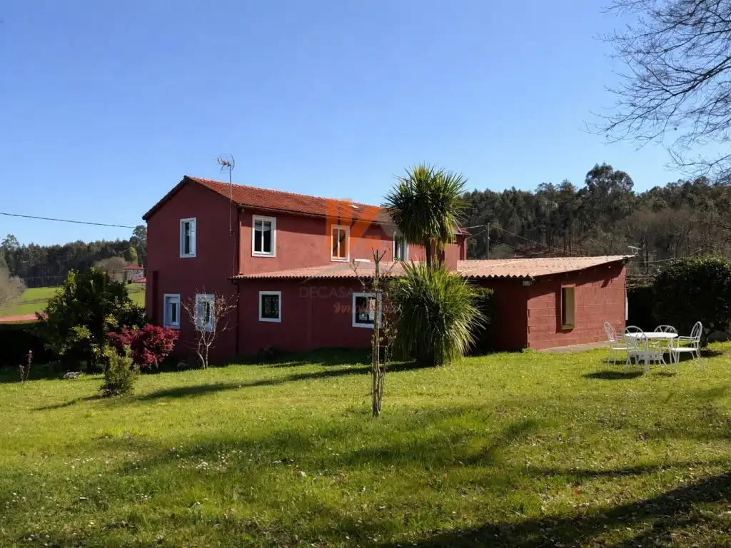 Vista exterior de Casa o chalet en venta en Touro con Jardín privado, Trastero y Horno