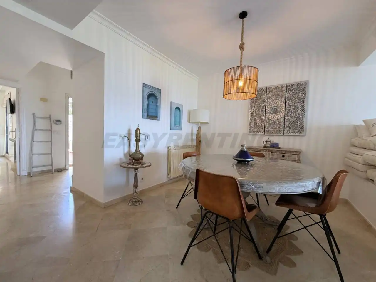 Dining room of Detached homes for rent in La Alcaidesa  with Air Conditioner, Terrace and Furnished