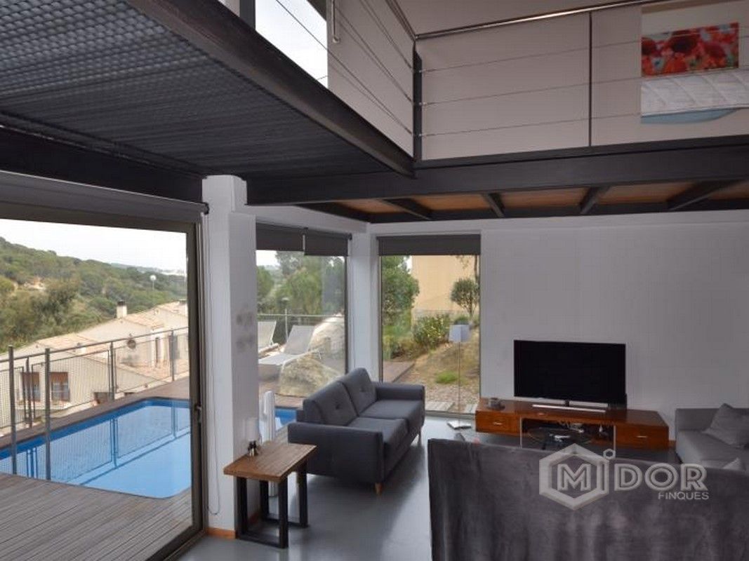 Sala de estar de Casa o chalet en venta en Sant Feliu de Guíxols con Aire acondicionado, Calefacción y Jardín privado