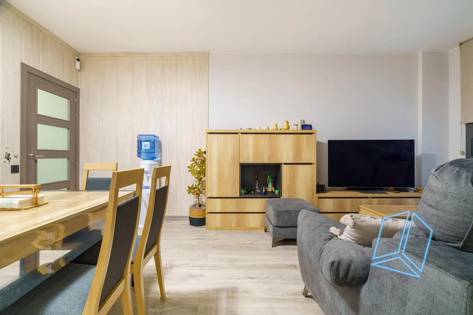 Living room of Flat for sale in Barcelona  with Heating and Balcony