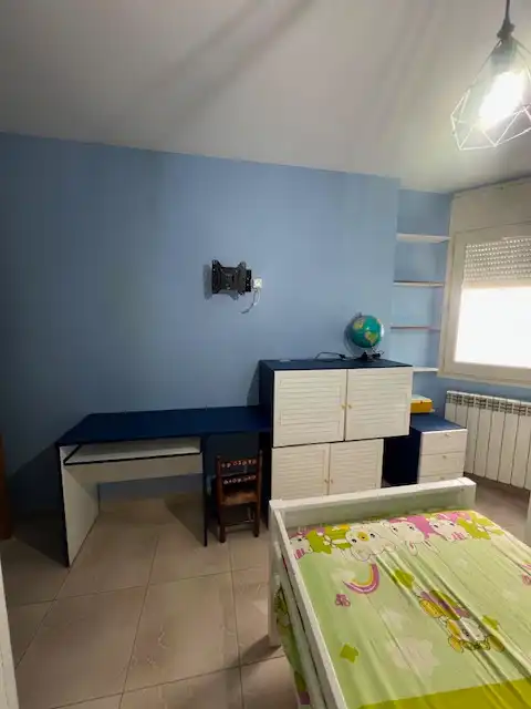 Schlafzimmer von Wohnung zur Miete in Solsona mit Klimaanlage, Heizung und Privatgarten