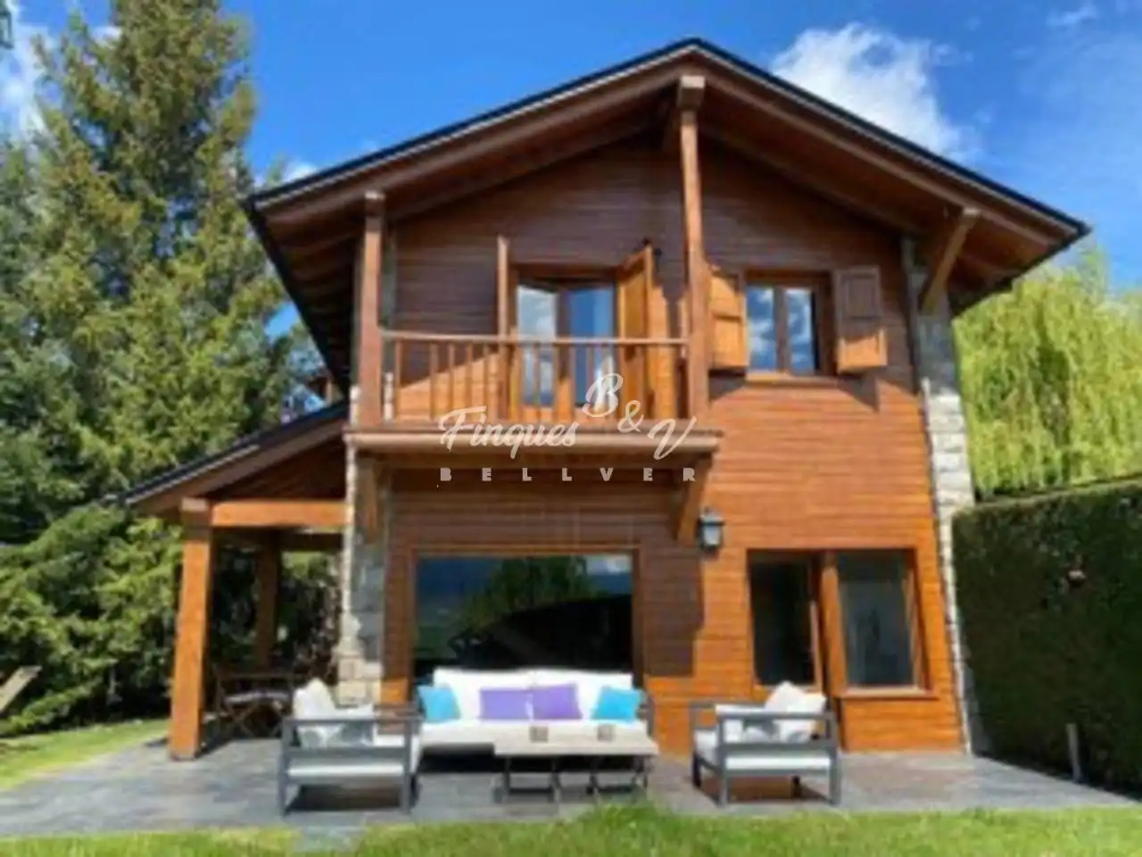 Vista exterior de Casa o chalet de alquiler en Isòvol con Calefacción, Jardín privado y Parquet