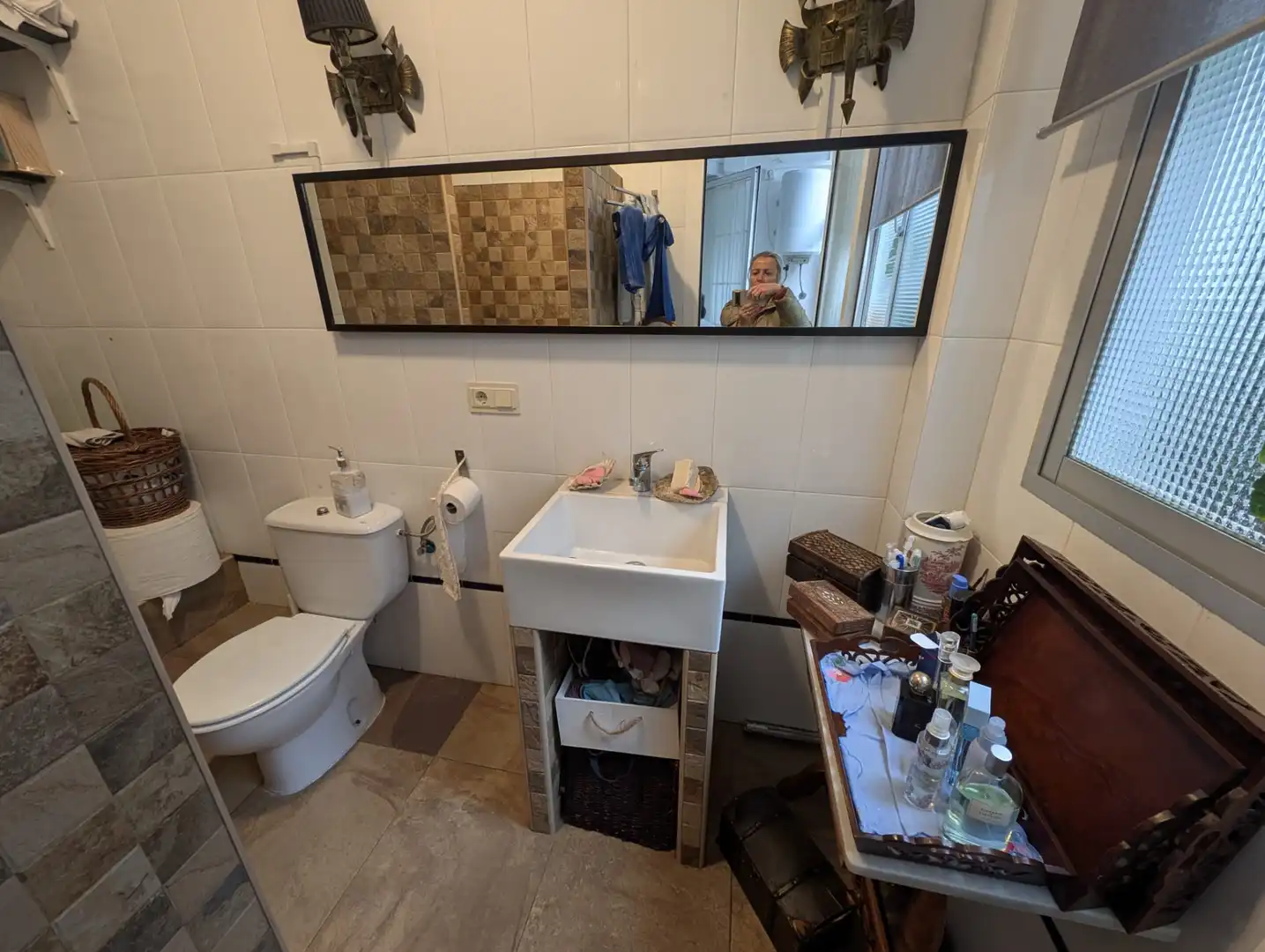Bathroom of Houses for sale in Lucena  with Air Conditioner, Heating and Private garden