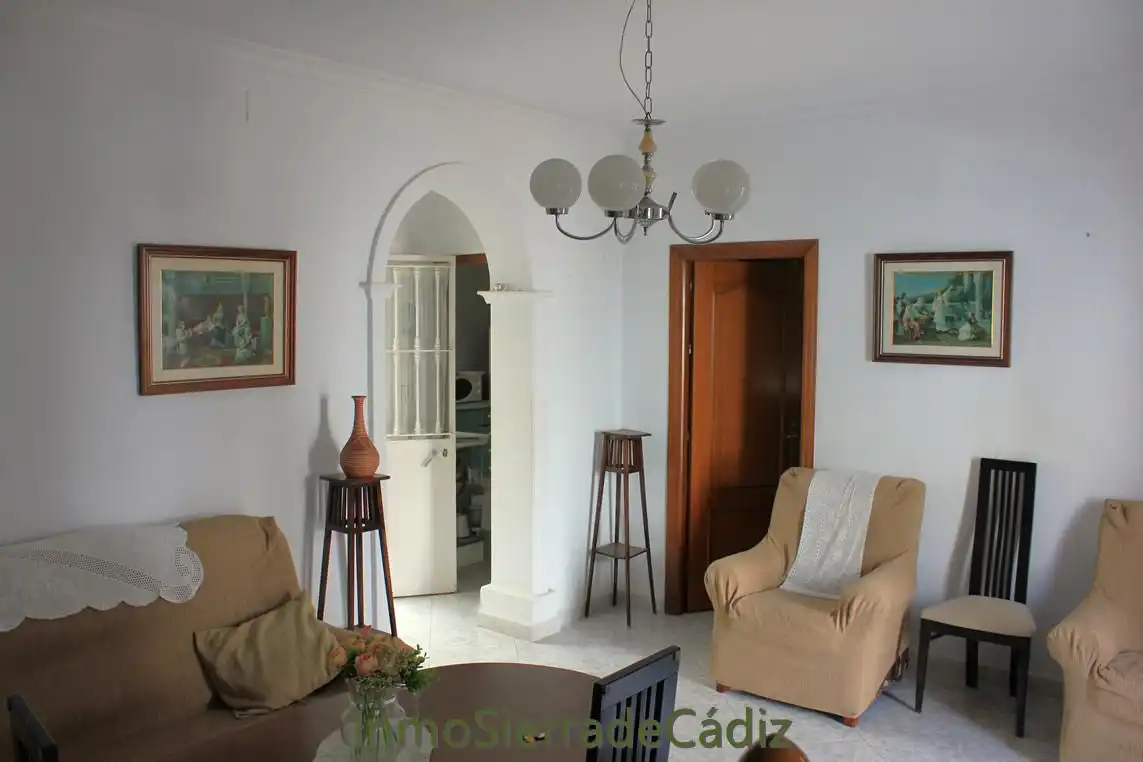 Living room of Houses for sale in Algodonales  with Air Conditioner, Private garden and Storage room