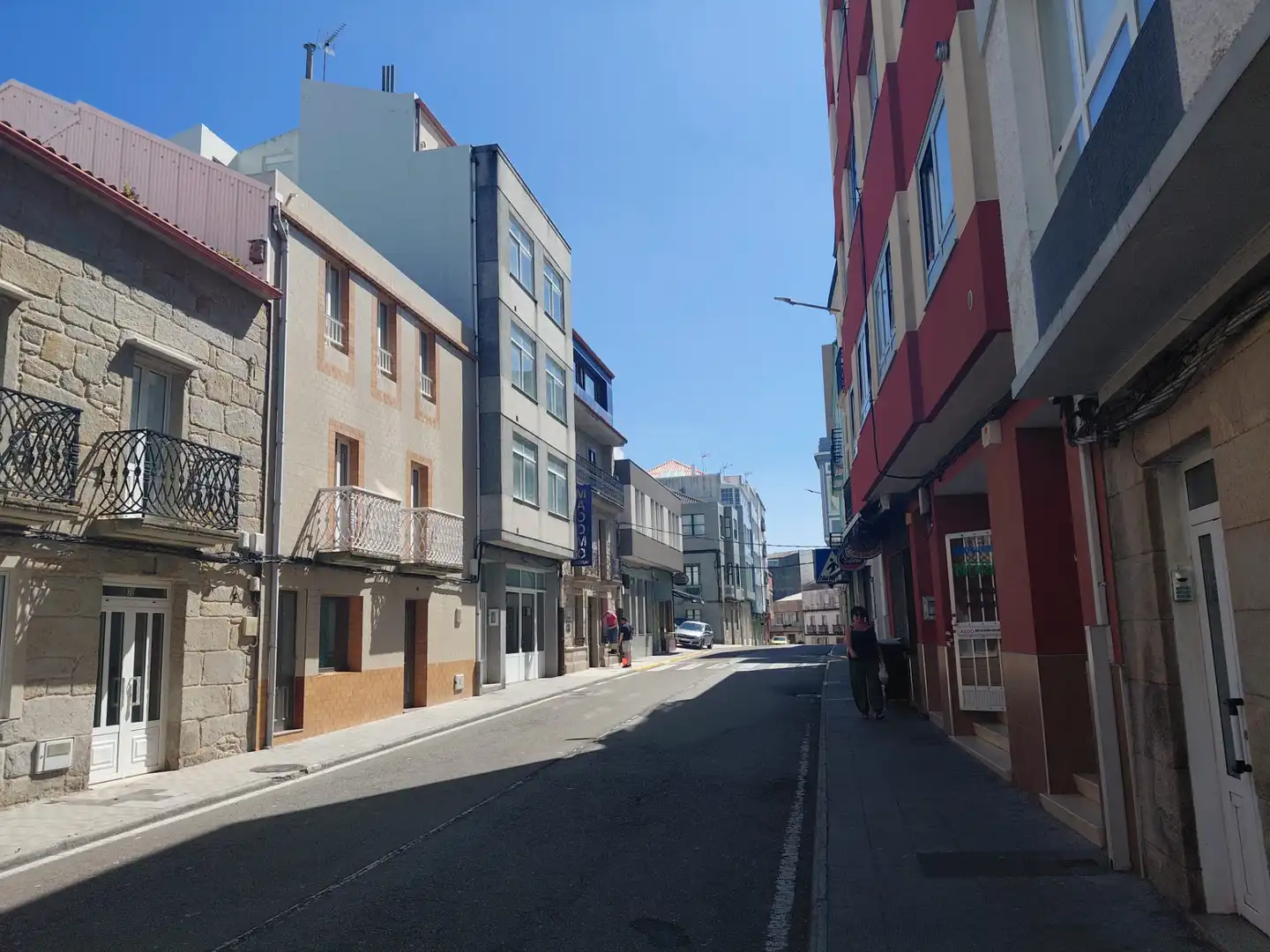 Vista exterior de Casa adosada en venta en Ponteceso con Jardín privado y Trastero