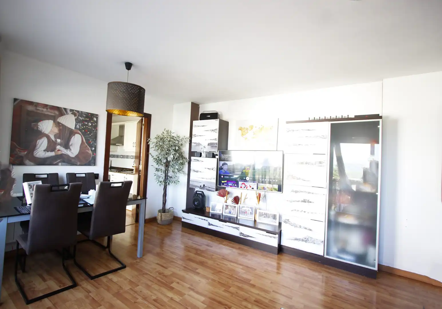 Living room of Flat for sale in Sant Feliu de Codines  with Furnished